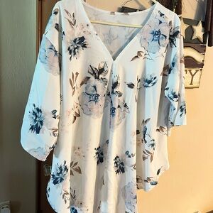Flower blouse